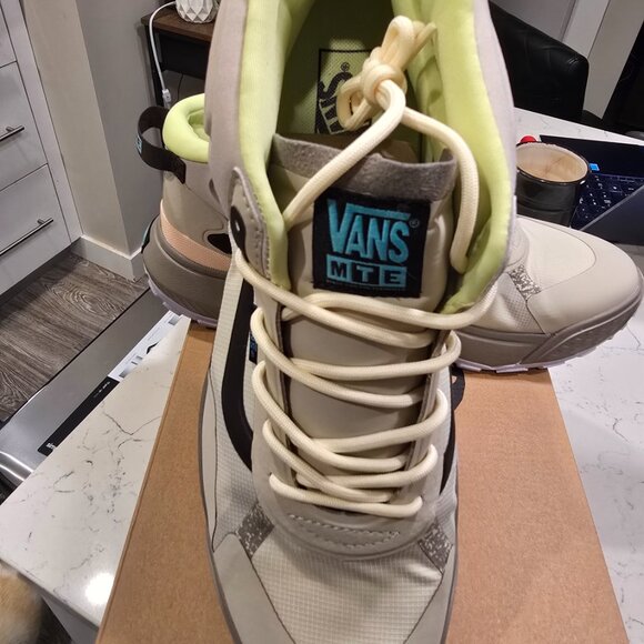 Vans MTE CrossPath Mid Natural / Tan Sneakers Hiking Shoes Men's Size 13 NEW - Picture 2 of 10